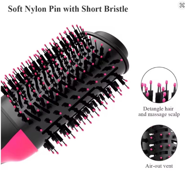 2-in-1 Hot Air Brush Dryer