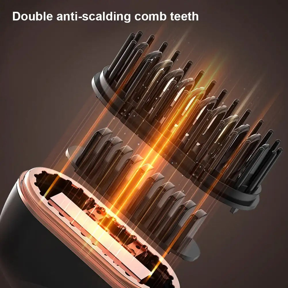 Wireless Hair Straightening Comb – Salon-Straight Hair in Minutes Without Heat Damage”
