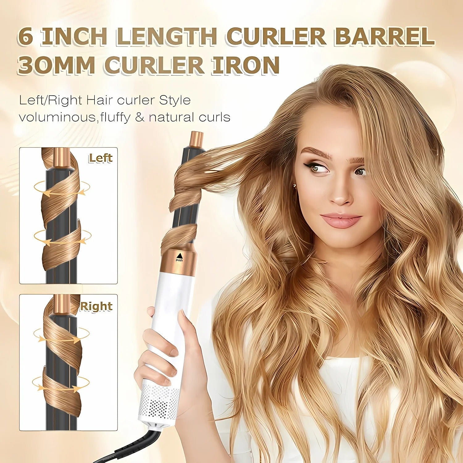 5-in-1 Professional Hot Air Styler – Dry, Curl, Straighten & Volumize with One Tool