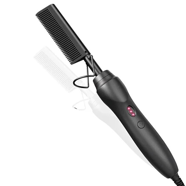 2-in-1 Hair & Beard Straightener – Wet & Dry Styling