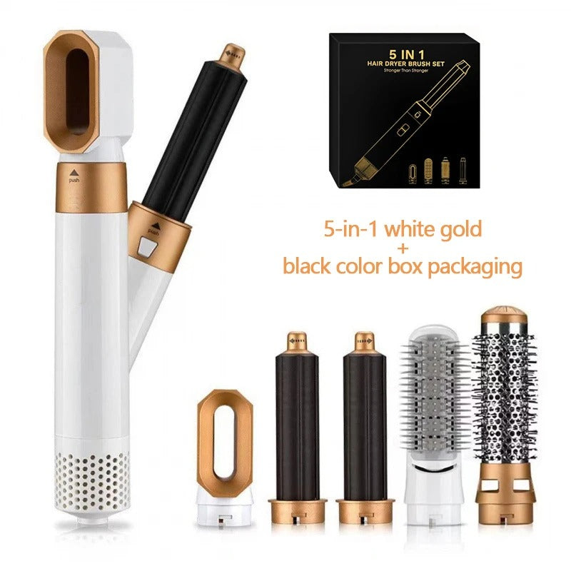 5-in-1 Professional Hot Air Styler – Dry, Curl, Straighten & Volumize with One Tool